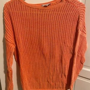 Katherine Barclay orange sweater size Xs can fit S